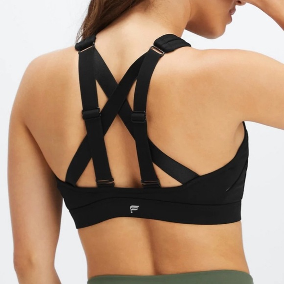 FABLETICS Black Belle High-Impact Sports Bra Active Workout Gym Yoga Size Small - Picture 13 of 13